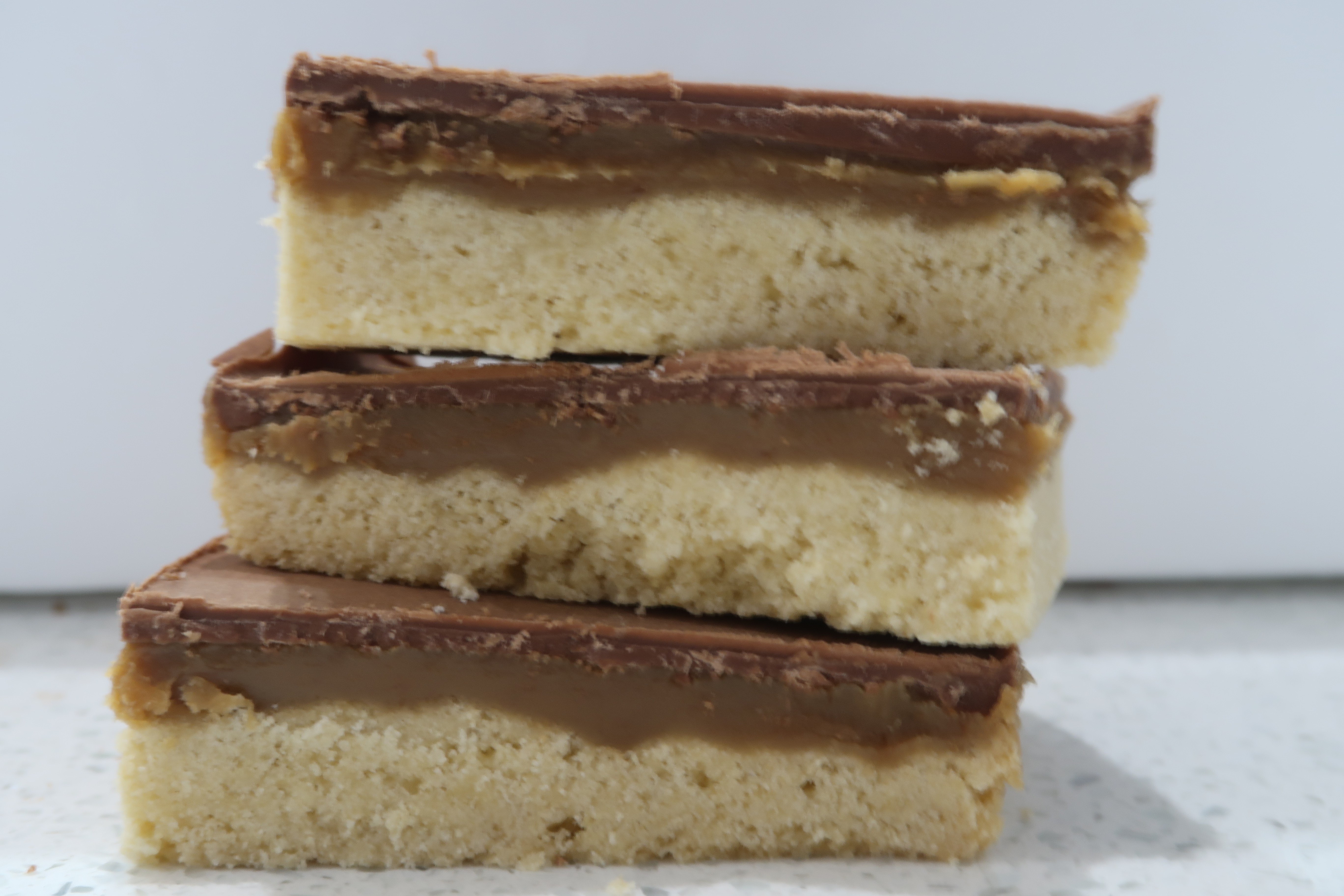 Caramel shortbread